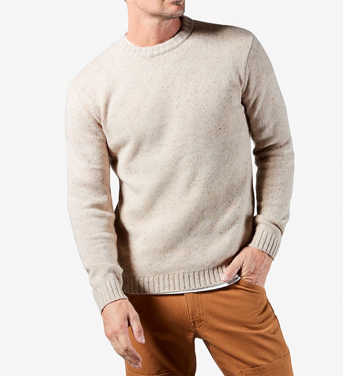The Starboard Donegal Sweater, Natural